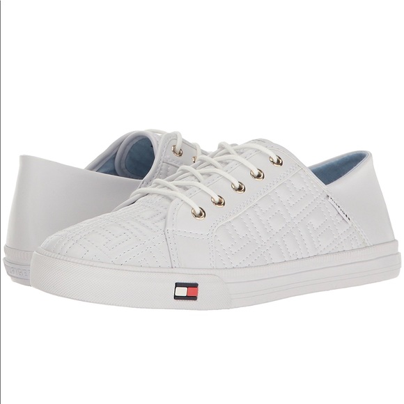 tommy hilfiger white shoes womens